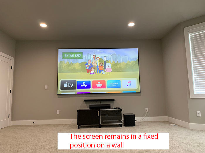 Sapphire Ambient Light Fixed Frame Screen 16:9 ratio 221cm x 125cm