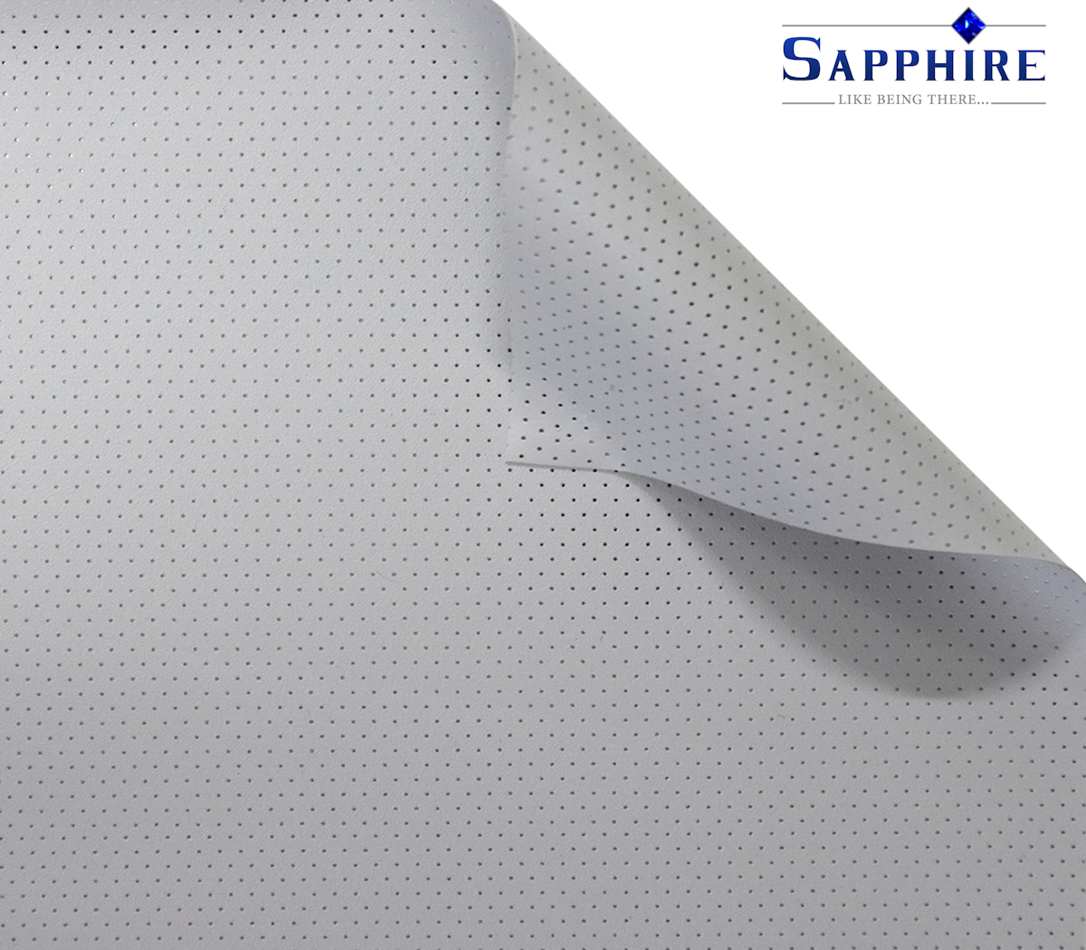 Low Gain High Contrast Grey Acoustic Fabric