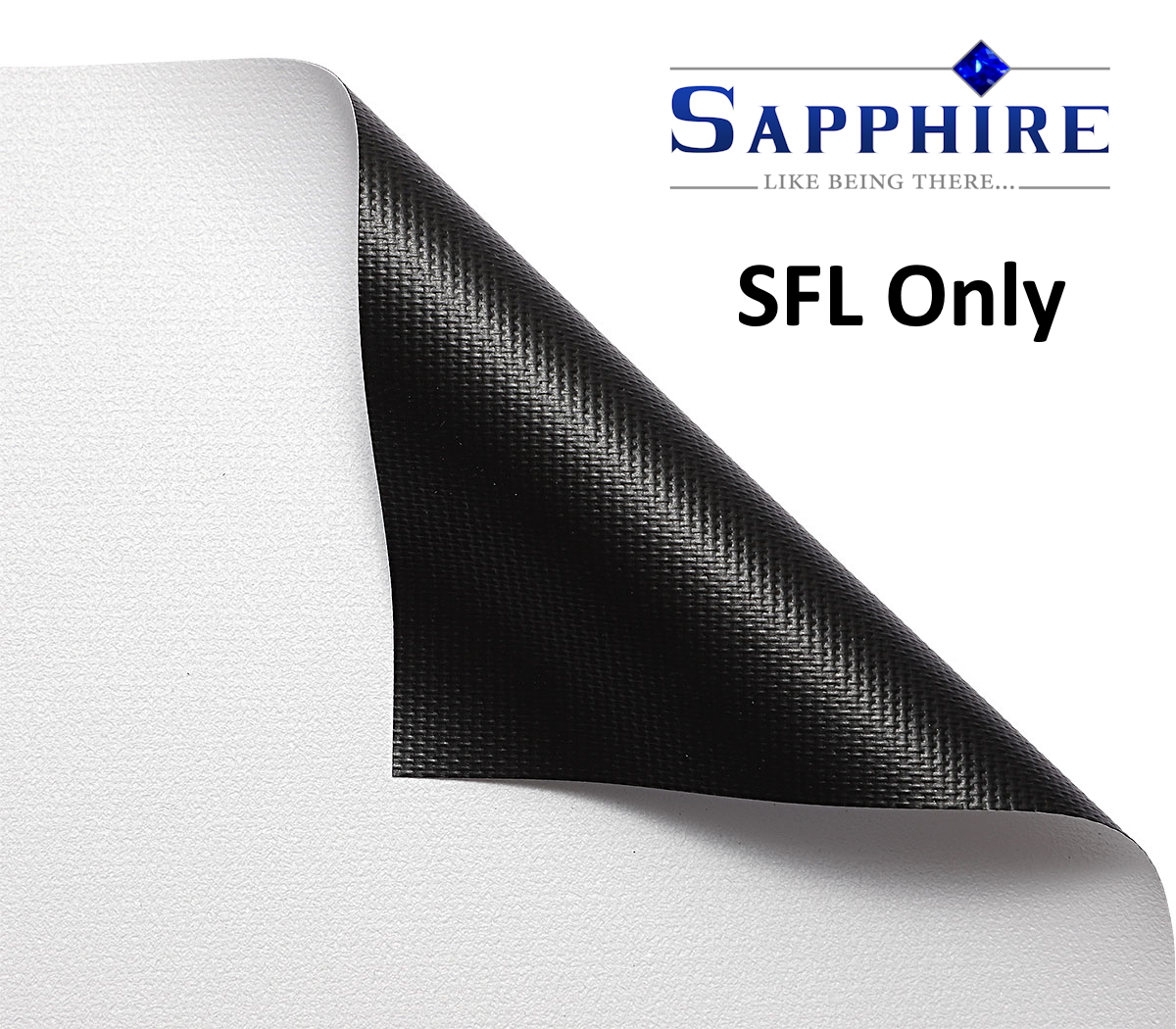 Matt White Projection Fabric