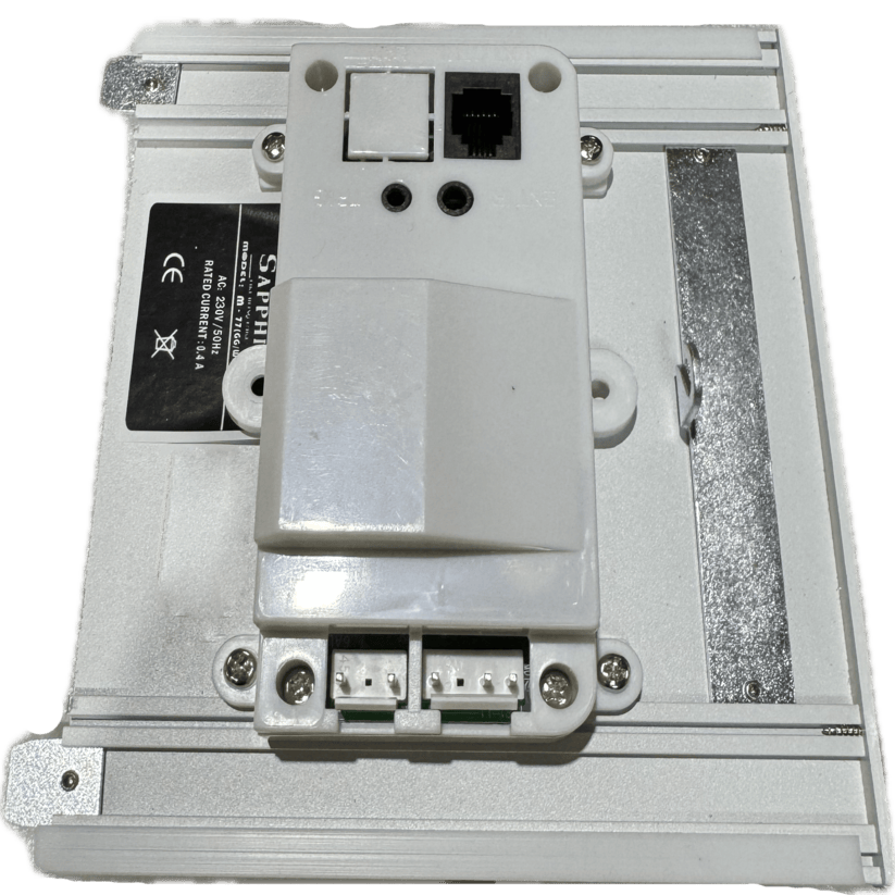 Sapphire Dedicated Electric Recessed Screen Viewing Area 2346mm x 1466mm 16:10 Approx Case Dimensions Not Including Surround L 2502mm x H 127mm x D 141mm