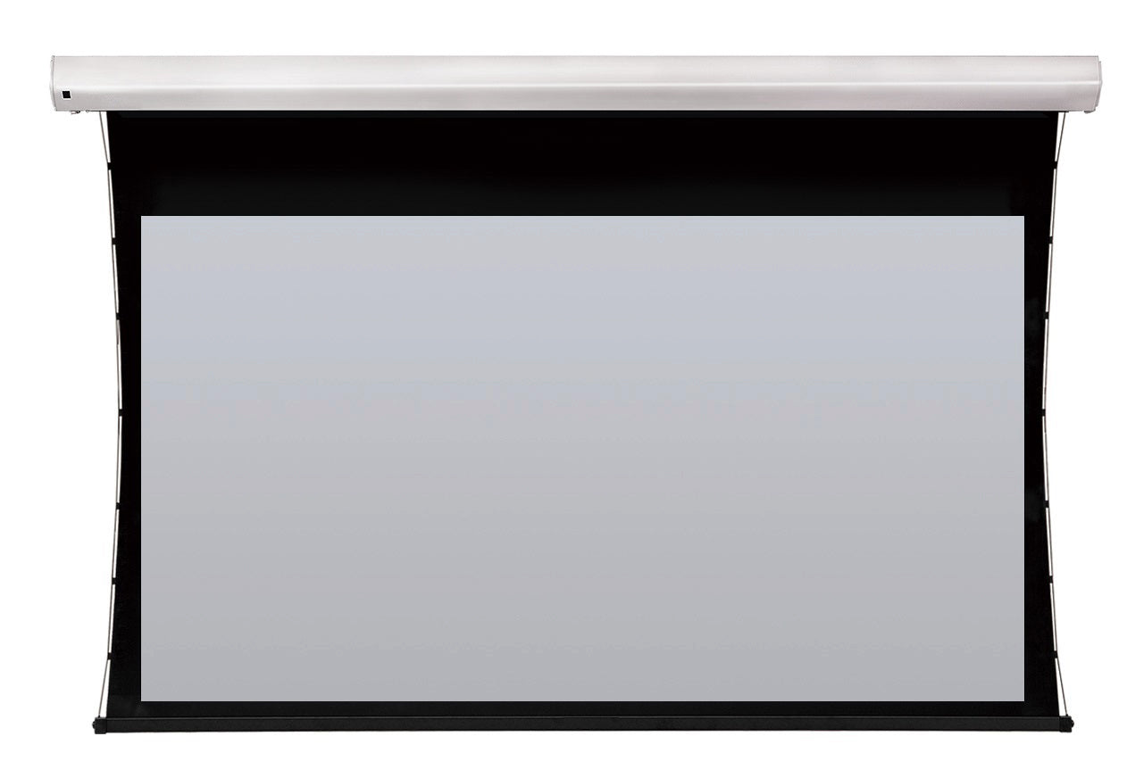 Sapphire Tab Tension Grey Electric Screen Infra Red 16:9 Format Viewing Area 2037mm x 1146mm Approx Case Dimensions L 2490mm x H 145mm x D 137mm