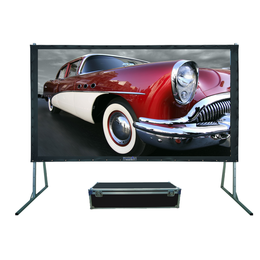 Sapphire Rapidfold Rear Projection Viewing Area 3650mm x 2281mm 16:10 Format