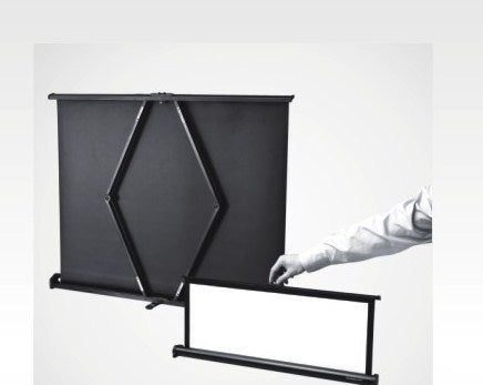 Sapphire 50" Diagonal Table Top Screen Approx Case Dimension L 1124mm x H 59mm x D 84mm