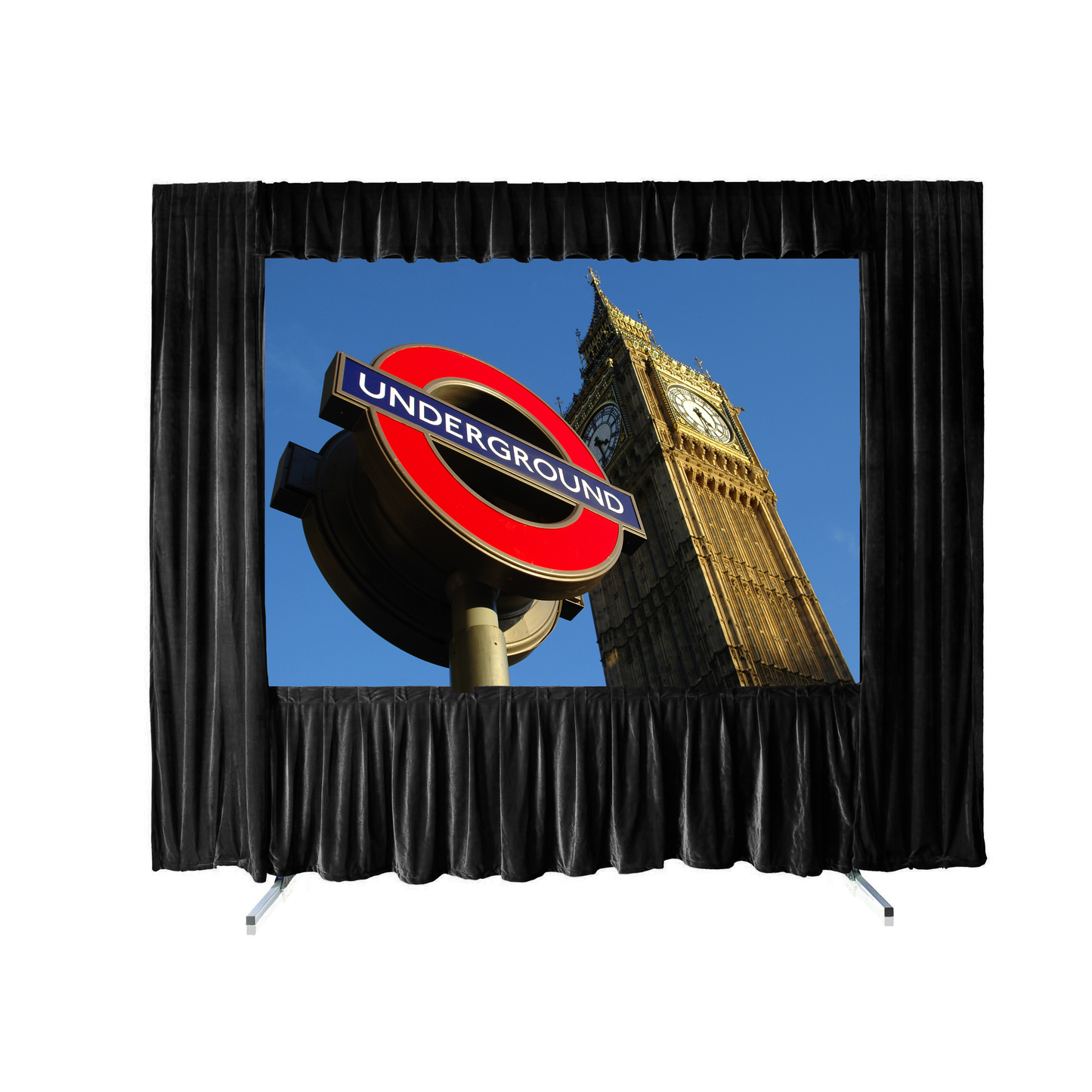 Sapphire 3m Drapery kit for SFFS305FR or SFFS305RP in Black