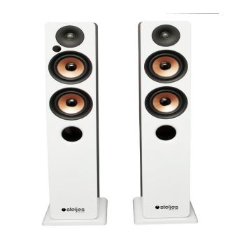 NS6 Powered Loudspeakers in White