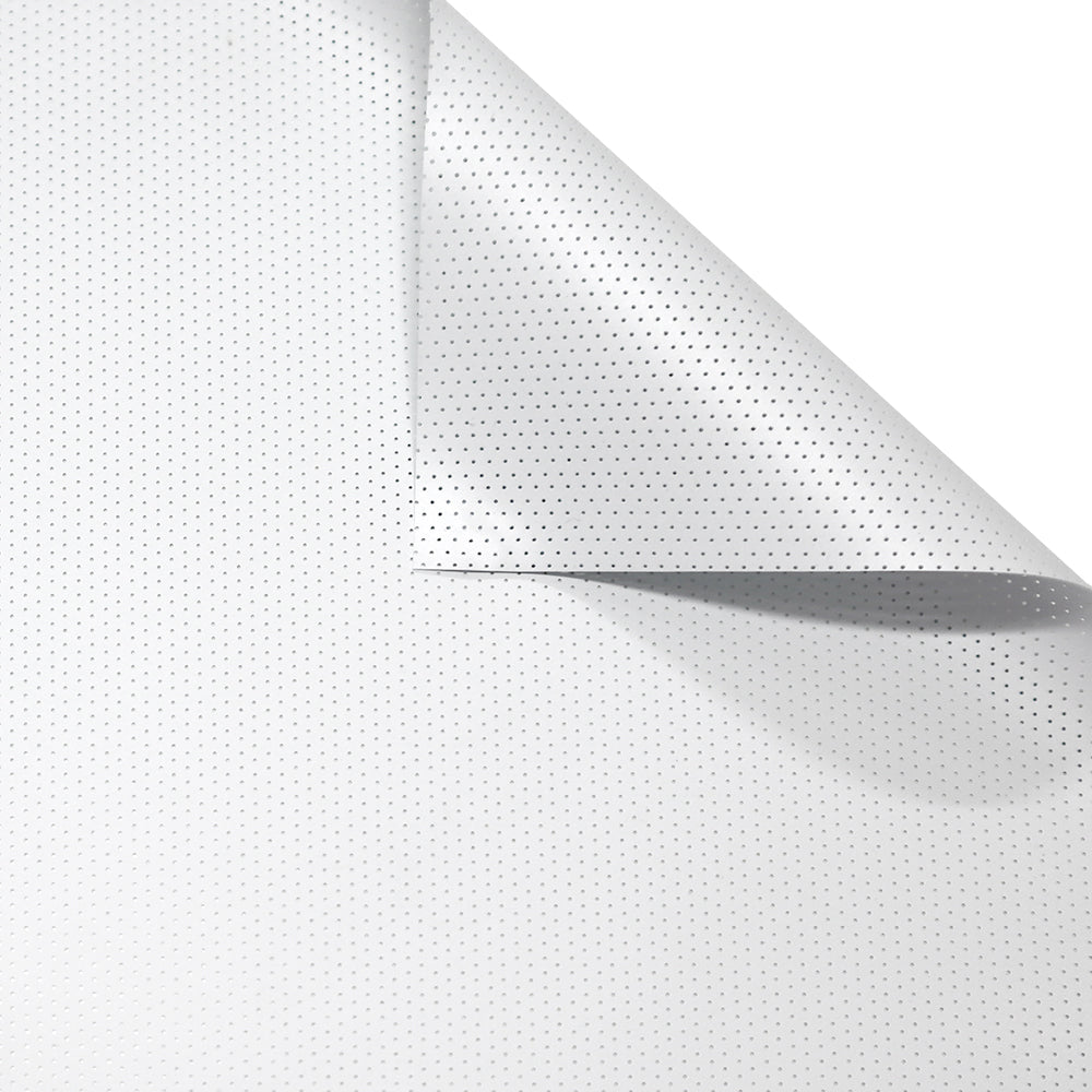 Saphirglas-Leinwand mit Deckenbefestigung, gewebt, 16:9-Format, Sichtfeld ca. 3500 mm x 1970 mm, Gehäuseabmessungen (ohne Rahmen): L 4119 mm x H 161 mm x T 170 mm