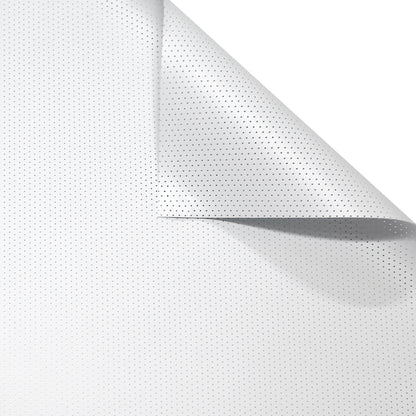 Saphirglas-Leinwand mit Deckenbefestigung, gewebt, 16:9-Format, Sichtfeld ca. 3500 mm x 1970 mm, Gehäuseabmessungen (ohne Rahmen): L 4119 mm x H 161 mm x T 170 mm