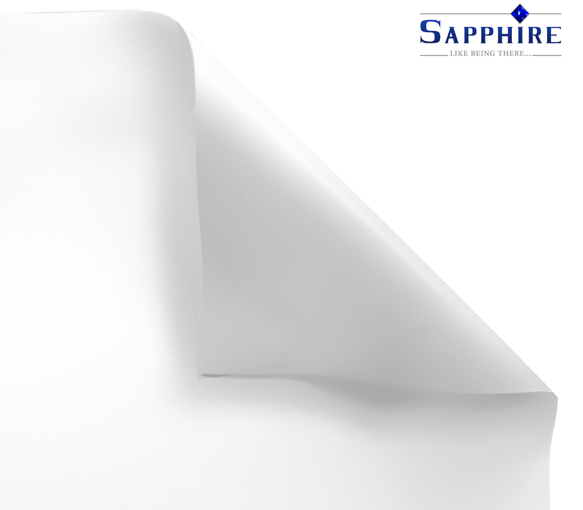 High Gain Premium Matt White Fabric