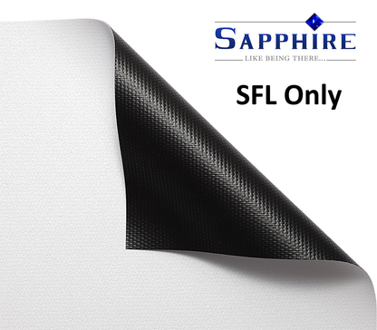Matt White Projection Fabric