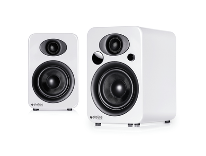 Steljes Audio NS3 Powered Loudspeakers in Frost White