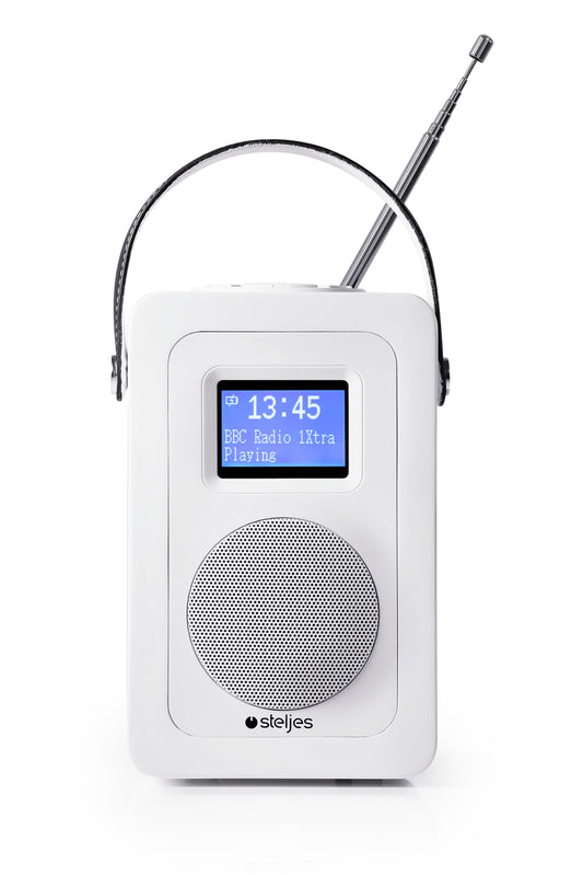 SA20 Digital Radio with Bluetooth in Matte White
