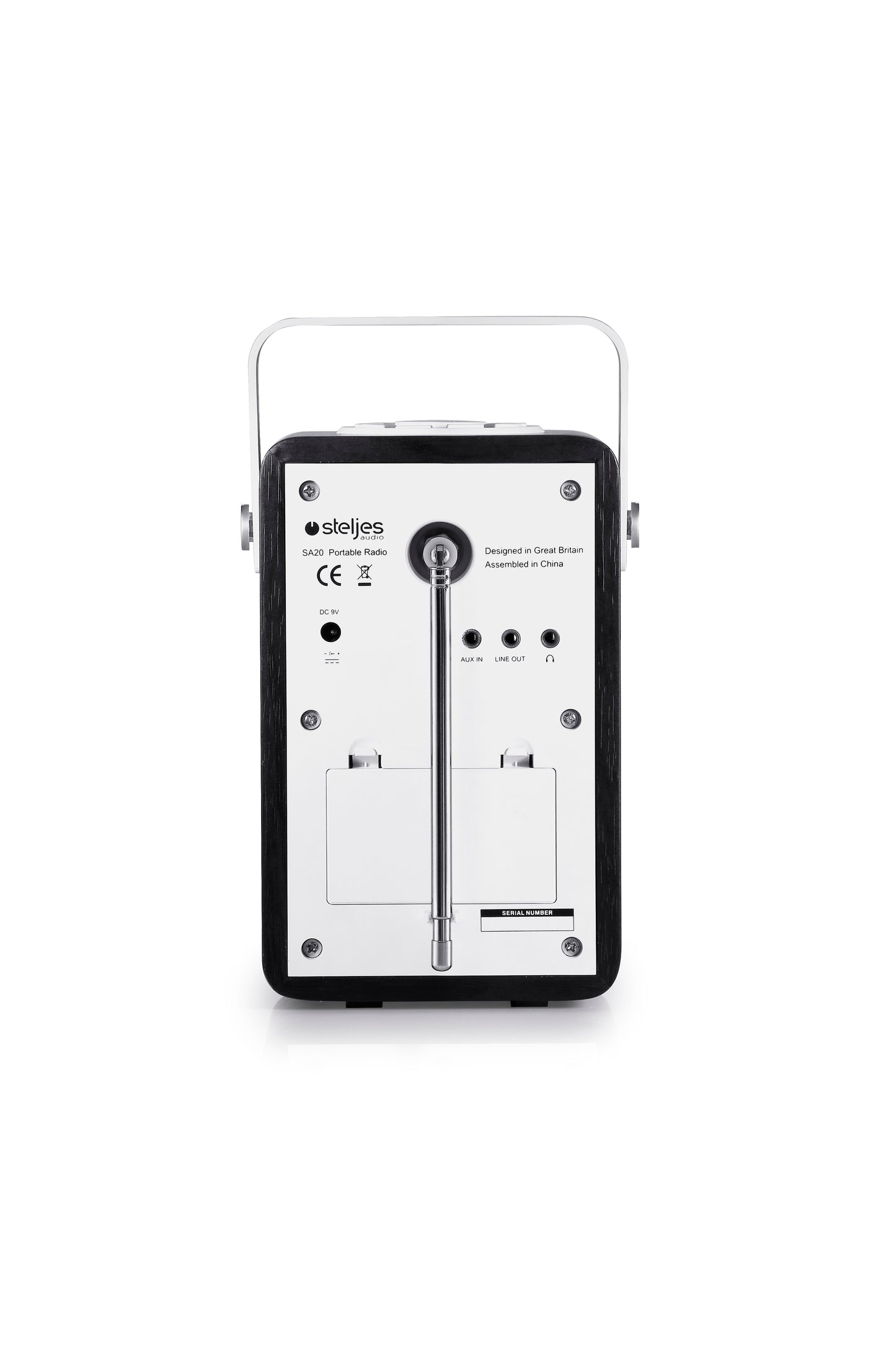 SA20 Digital Radio with Bluetooth in Black Oak