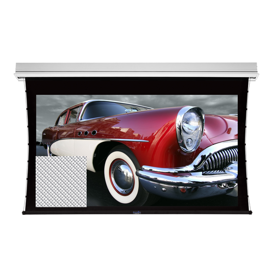 Sapphire Woven In Ceiling Tab Tension Screen 16:9 Format Viewing Area 2657mm x 1494mm