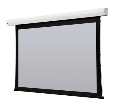Sapphire Tab Tension Grey Electric Screen Infra Red 16:9 Format Viewing Area 2346mm x 1320mm Approx Case Dimensions L 2804mm x H 145mm x D 137mm