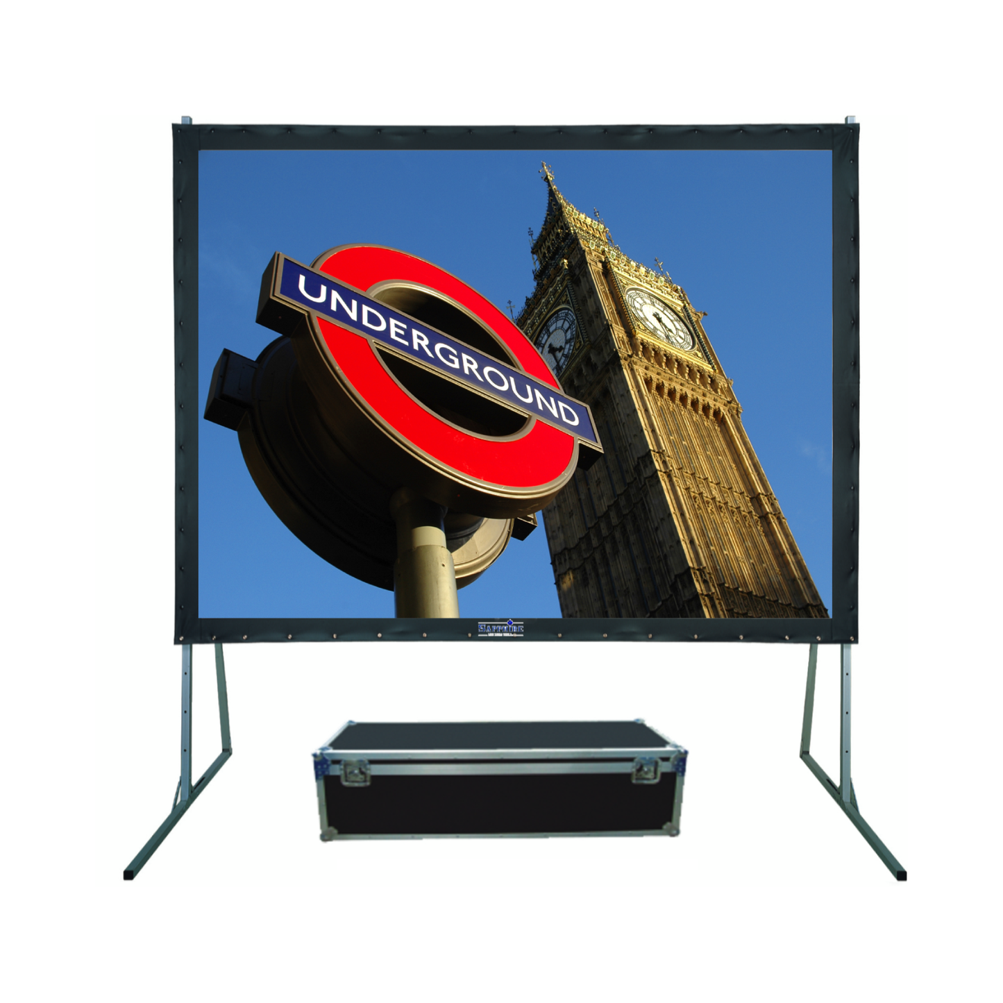 Sapphire Rapidfold Front Projection  4:3 ratio. Viewing Area 2438mm x 1828mm