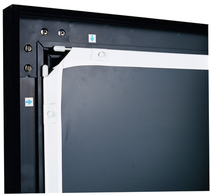 Sapphire Fixed Frame Front Projection Screen Viewing Area 3011mm x 1882mm 16:10 Format