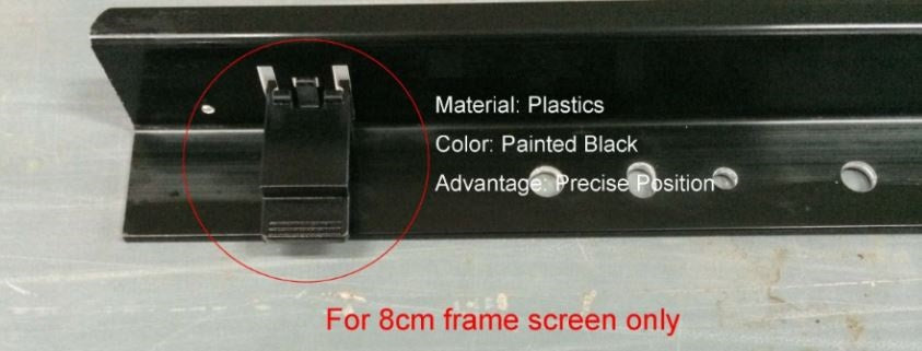 Acoustically Transparent Sapphire Fixed Frame Front Projection Screen Viewing Area 2037mm x 1145mm 16:9 Format