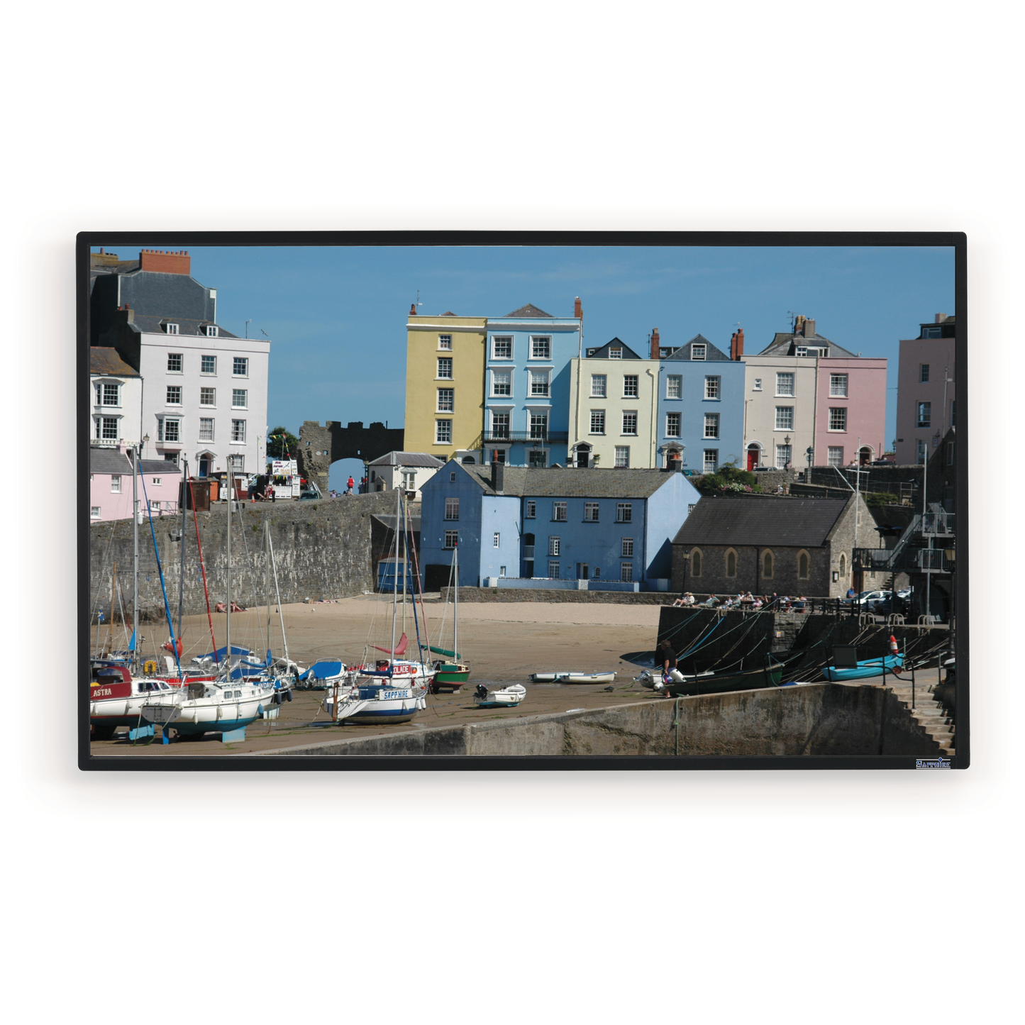 Sapphire Slim Bezel Fixed Frame Screen Viewing Area 2037 x 1273mm 16:10 format