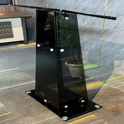 Sapphire Lectern in Black