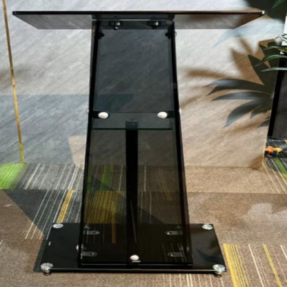 Sapphire Lectern in Black