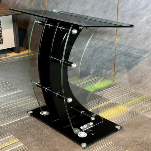 Sapphire Lectern in Black