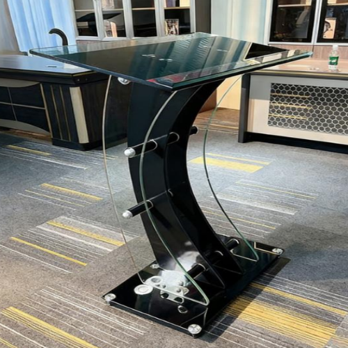 Sapphire Lectern in Black