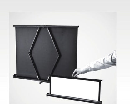 Sapphire 50" Diagonal Table Top Screen Approx Case Dimension L 1124mm x H 59mm x D 84mm