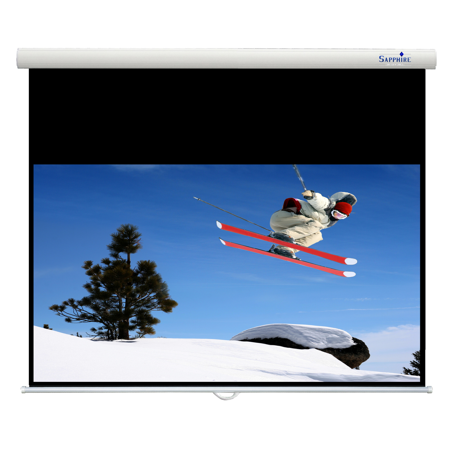 Optoma Projector Screen, 1145mm W, 2030mm H, 16:9 Aspect Ratio