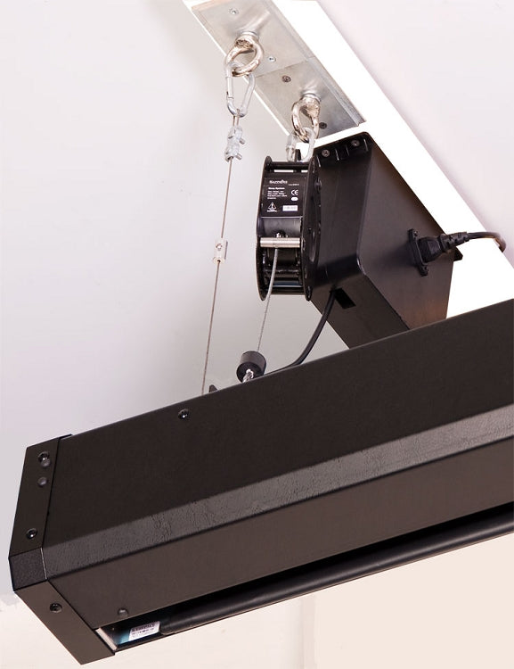 Sapphire 108" Smart Move 2.4m 16:10 Viewing Area 2338mm x 1461mm Two Motor Electric Projection Screen Approx Case Dimensions L 2635mm x H 173mm x D 133mm